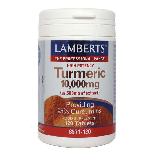 Lamberts Turmeric 10,000mg Tablets 120 ExpressChemist.co.uk Buy Online