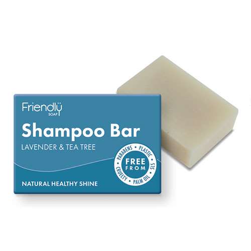 Friendly Soap Shampoo Bar Lavender & Tea Tree 95g