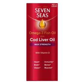 Seven Seas Max Strength Cod Liver Oil 450ml