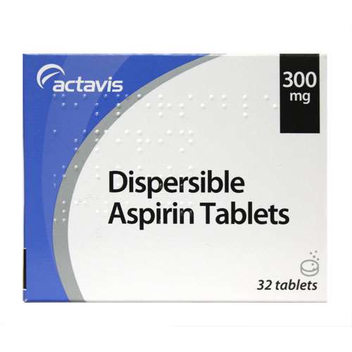 Aspirin Dispersible Tablets 300mg 32