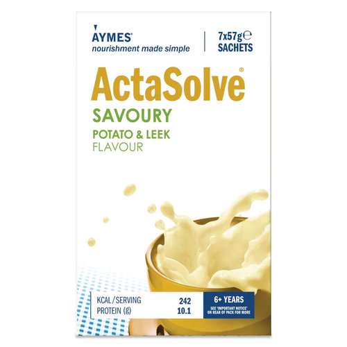 Aymes Actasolve Savoury Potato and Leek 7 x 57g