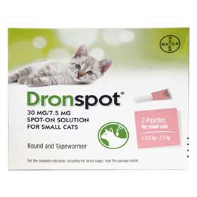 Dronspot Small Spot-On Solution 2 Pipettes