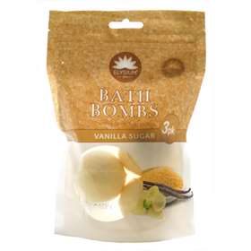 Elysium Spa Bath Bombs Vanilla Sugar 3 Pack