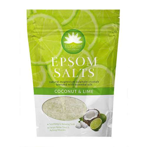 Vitamins & Supplements Elysium Spa Epsom Salts Coconut and Lime 450g