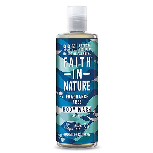 Faith in Nature Fragrance Free Body Wash 400ml