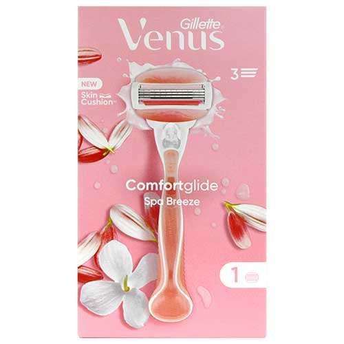 Click to view product details and reviews for Gillette Venus Spa Breeze Razor.