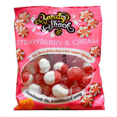 Candy Shack Strawberry and Cream Sweets 120g