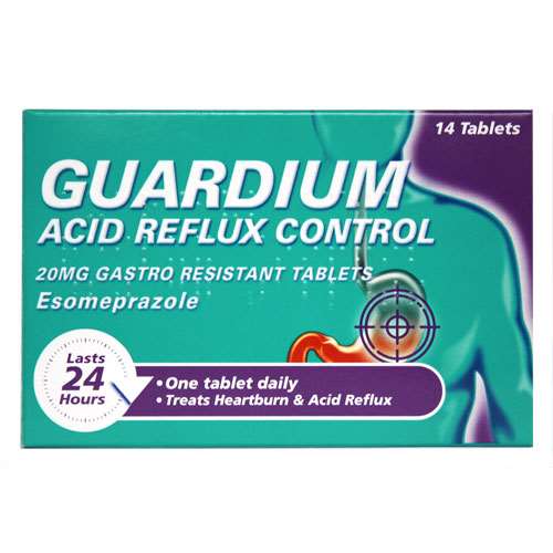 Guardium acid reflux control tablets 14