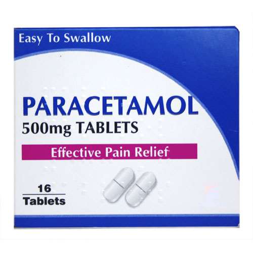 Paracetamol 500mg Tablets (caplets) 16