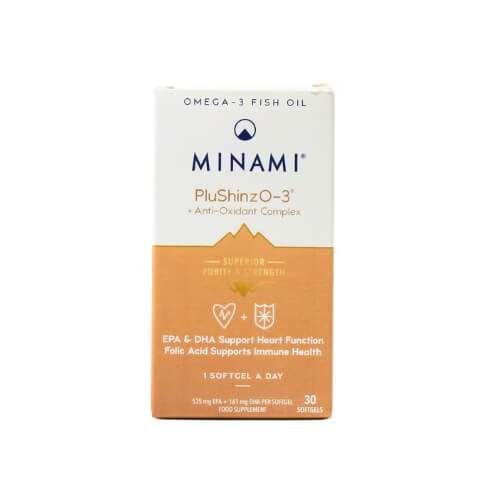 Minami PluShinzO-3 Omega-3 Pro-Aging Complex 30 Softgels