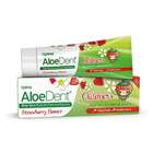 AloeDent Aloe Vera Fluoride Free Children's Strawberry Flavour Toothpaste 50ml