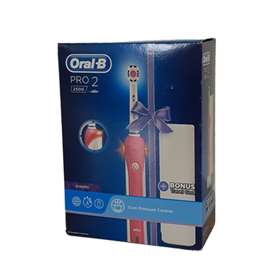 Oral-B Pro 2 2500W Electric Toothbrush Plus Bonus Travel Case (pink)