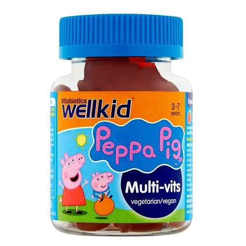 Vitabiotics Wellkid Peppa Pig Multi-Vits 3-7 years 30