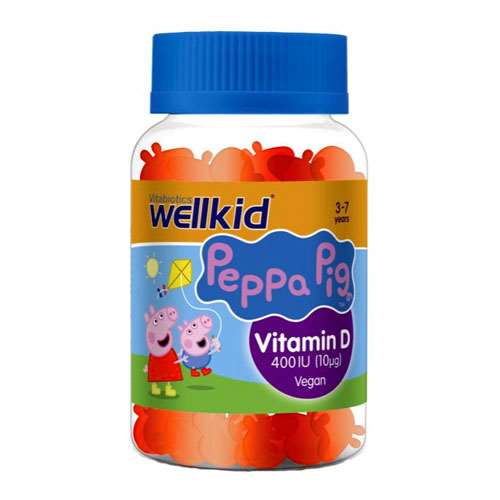 Vitabiotics Wellkid Peppa Pig Vitamin D 400IU Jellies 30