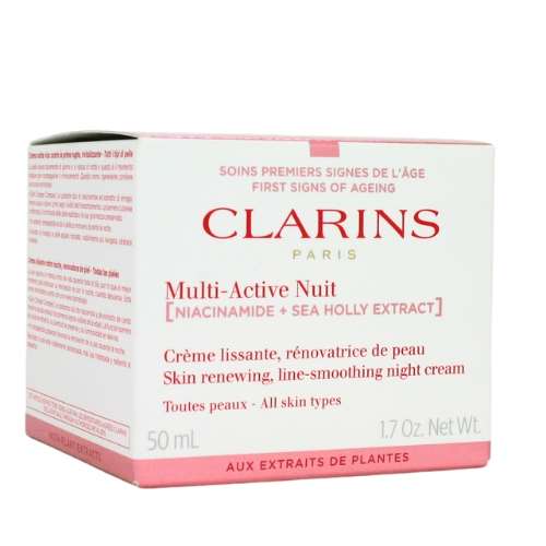 Clarins Multi-Active Night Cream For All Skin Types 50ml (Glass)