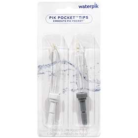 Waterpik Pik Pocket Tips Twin Pack