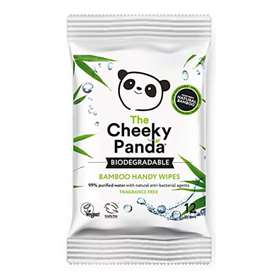 The Cheeky Panda Bamboo Handy Wipes 12