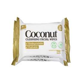 XBC Coconut Cleansing Wipes Twin Pack 25 x 2