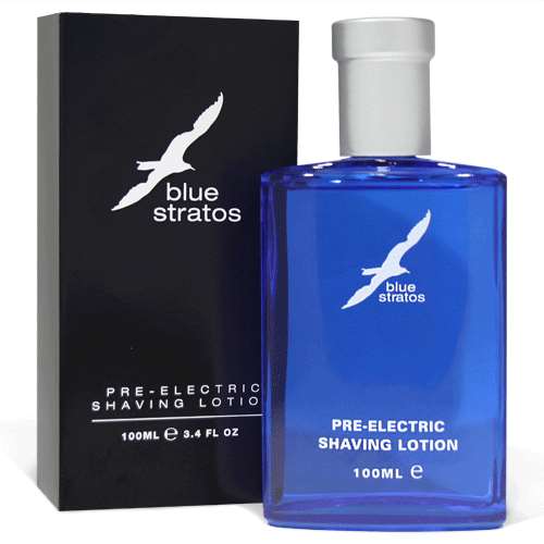 Blue Stratos Original Pre-Electric Shaving Lotion 100ml