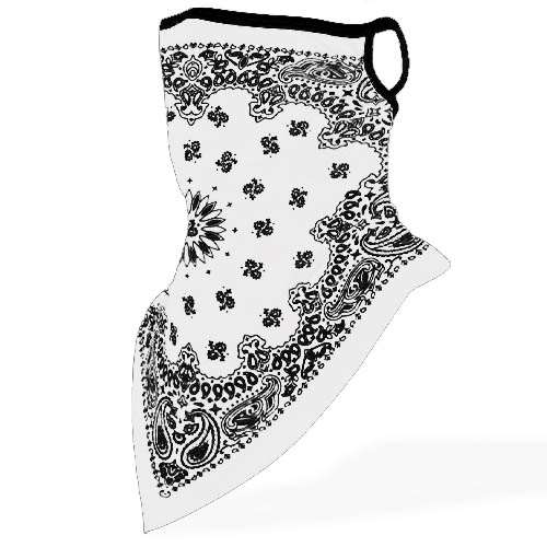 White Bandana Style Face Mask ExpressChemist.co.uk Buy Online