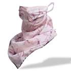 Scarf Style Face Covering Pink Floral Print