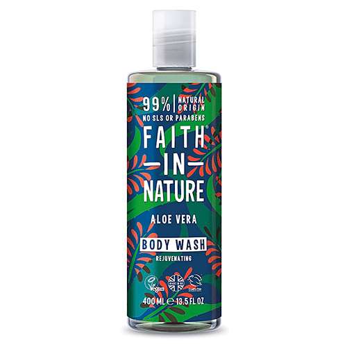 Click to view product details and reviews for Faith In Nature Aloe Vera Body Wash 400ml.