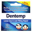 Dentemp loose cap and lost filling repair
