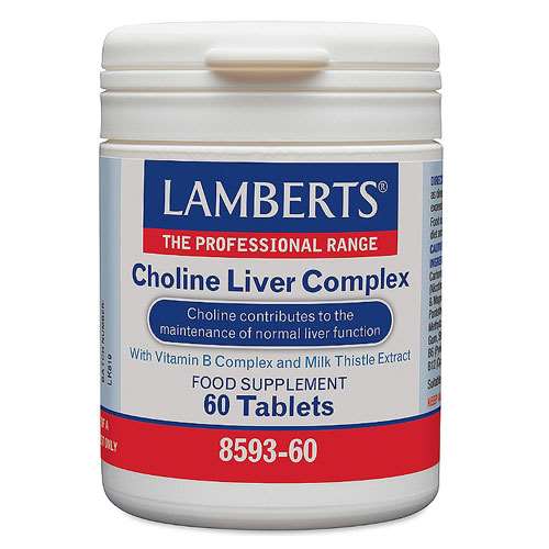 Lamberts Choline Liver Complex 60 Tablets