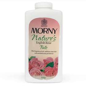 Morny  Nature's  English Rose Talc 100g