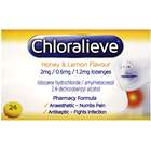 Chloralieve Honey & Lemon Lozenges 24