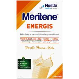 Meritene Energis Vanilla Shake 15 Sachets