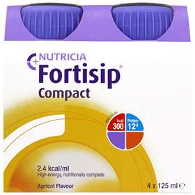 Fortisip Compact Apricot 4x125ml