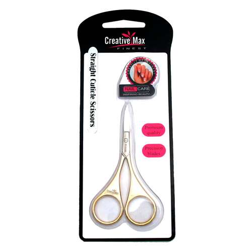 Creative Max Straight Cuticle Scissors 1 Pair