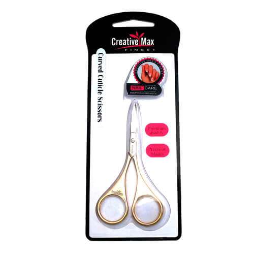 CreativeMax Curved Cuticle Scissors 1 Pair