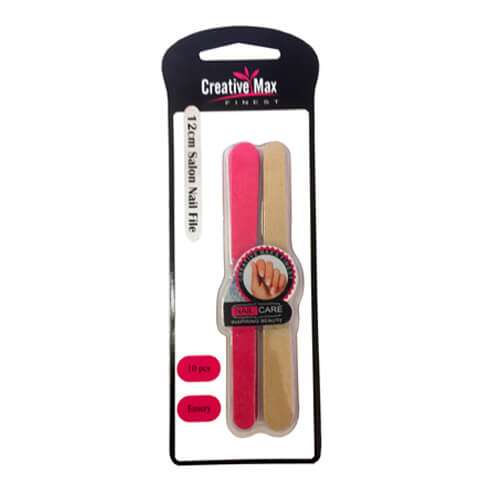 Creative Max Salon Nail Files 12cm x 10