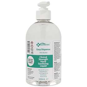 Nutracrest Clinical Strength Hand Sanitising Liquid 500ml