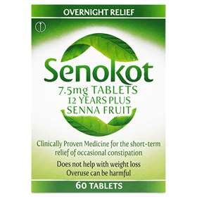 Senokot 7.5mg Tablets 12 Years Plus 60