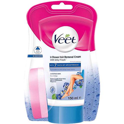 Veet In-Shower Hair Removal Cream for Sensitive Skin 150ml