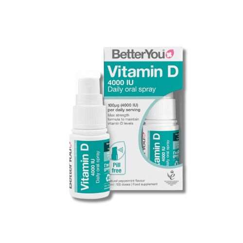 BetterYou 4000iu Vitamin D Oral Spray 15ml