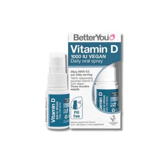 BetterYou 1000iu Vegan Vitamin D Oral Spray 15ml