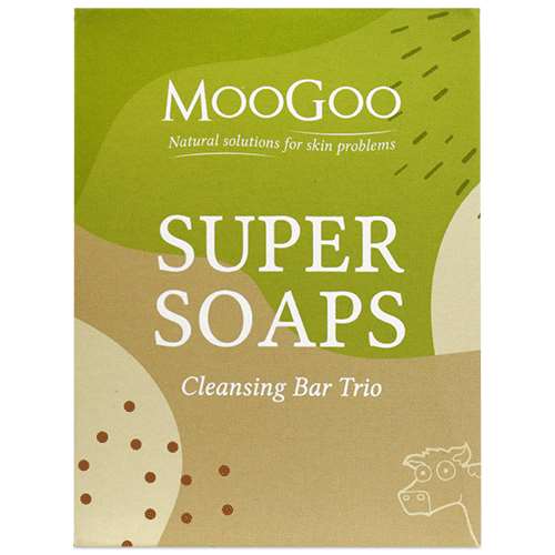 Moogoo Super Soaps Cleansing Bar Trio ExpressChemist.co.uk Buy Online