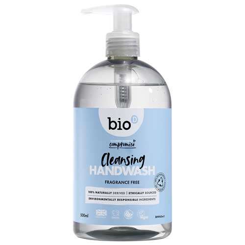 Click to view product details and reviews for Bio D Fragrance Free Sanitising Hand Wash 500ml.