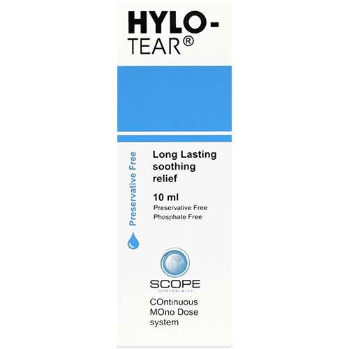 Hylo-Tear Sodium Hyaluronate 0.1 Eye Drops 10ml
