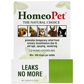 HomeoPet Leaks No More 15ml