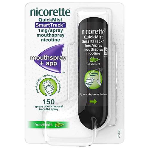 Nicorette QuickMist SmartTrack Freshmint 150 Sprays