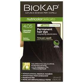 BioKap Nutricolor Delicato Rapid Hair Dye 4.05 Chocolate Chestnut