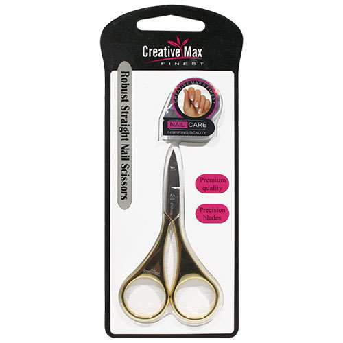 Creative Max Finest Robust Straight Nail Scissors