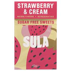 Sula Strawberry & Cream Sweets 42g