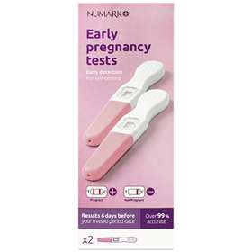 Numark Early Pregnancy Tests x2