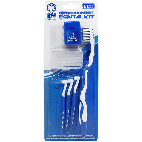 Orthodontist Dental Kit 11 Piece Set Blue